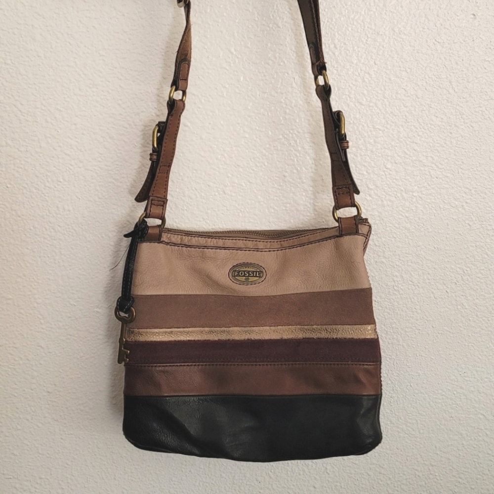 Fossil Vintage Leather Crossbody Bag